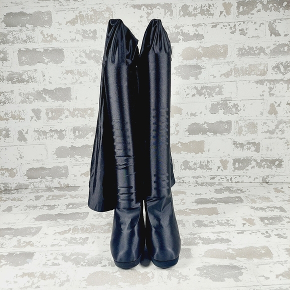 New Jeffrey Campbell Women's Pantalones High Heel Platform Pant Boots E517 - Picture 4 of 16